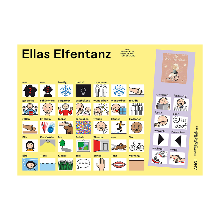 Kommunikationstafel zu `Ellas Elfentanz`