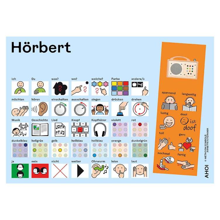 Kommunikationtstafel Hörbert