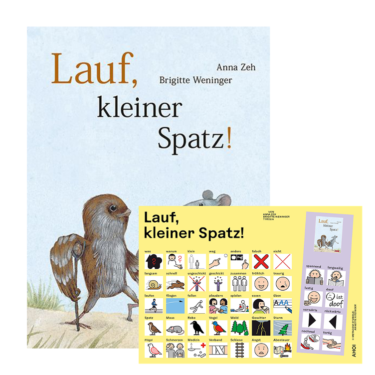 Lauf, kleiner Spatz!