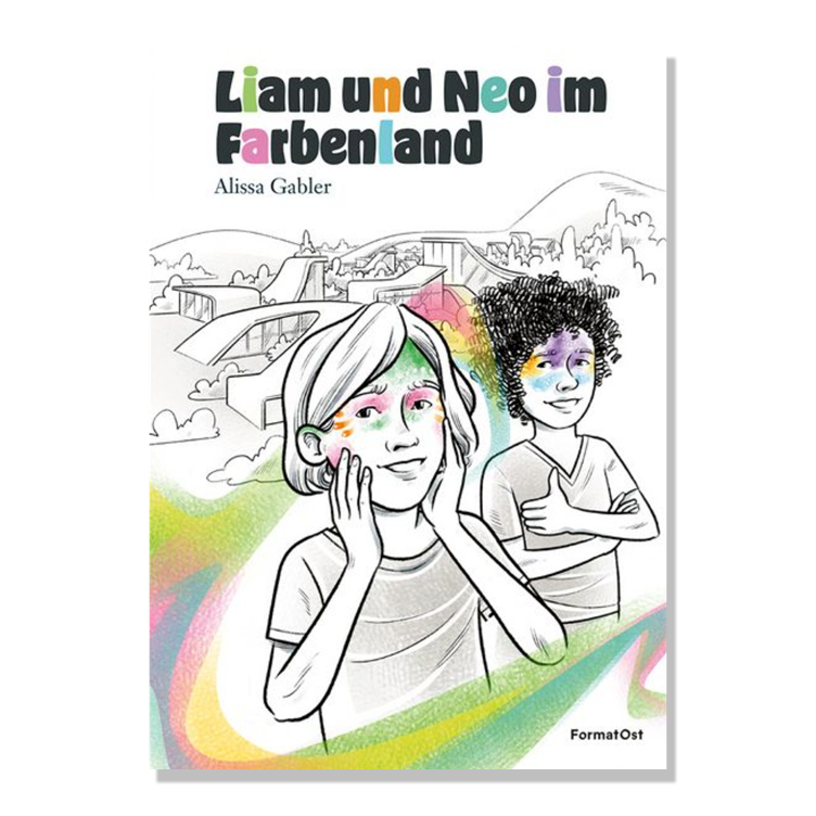 Liam und Neo im Farbenland