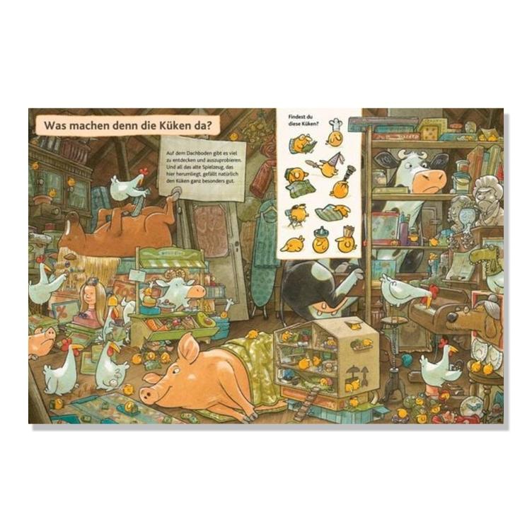 Lieselotte: Hühner, Hühner überall! Das grosse Hühner-Such-und Wimmelbuch - 2