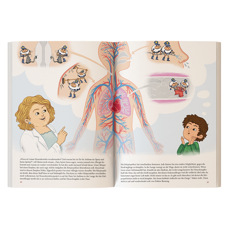 Mateo und die Körperpolizei - Ein Kinderbuch über Allergien - 1