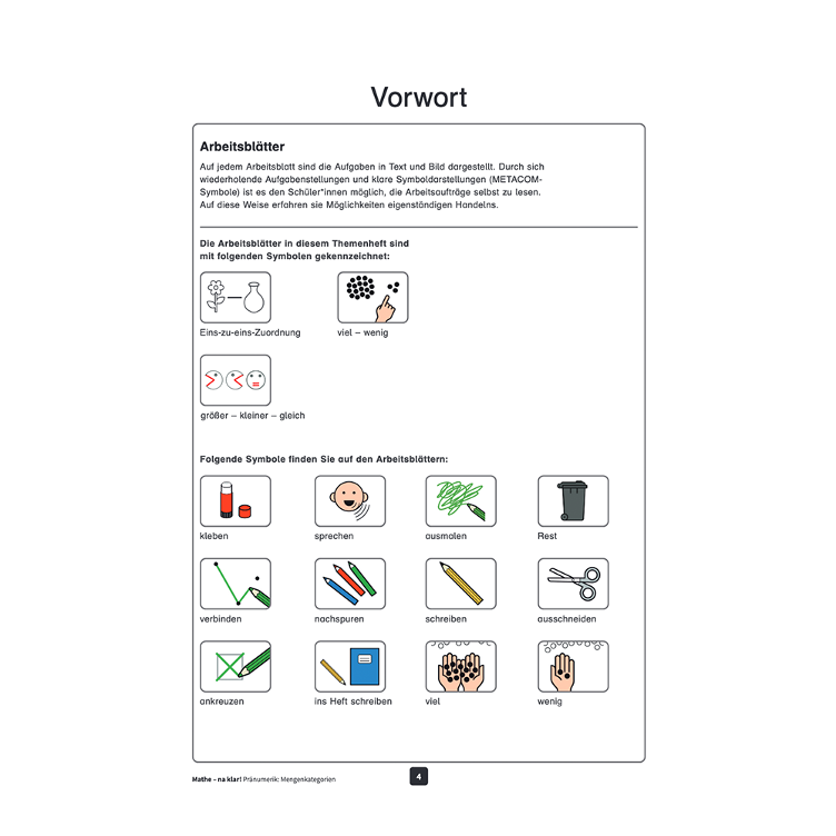 Mathe - na klar! Pränumerik: Mengenkategorien - 2