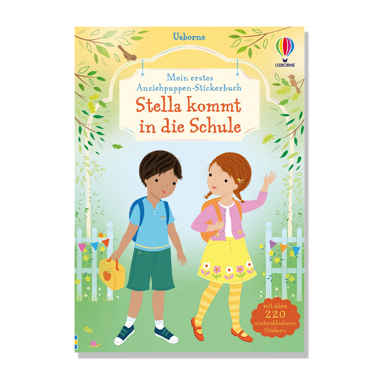 Mein Anziehpuppen-Stickerbuch - Stella kommt in die Schule