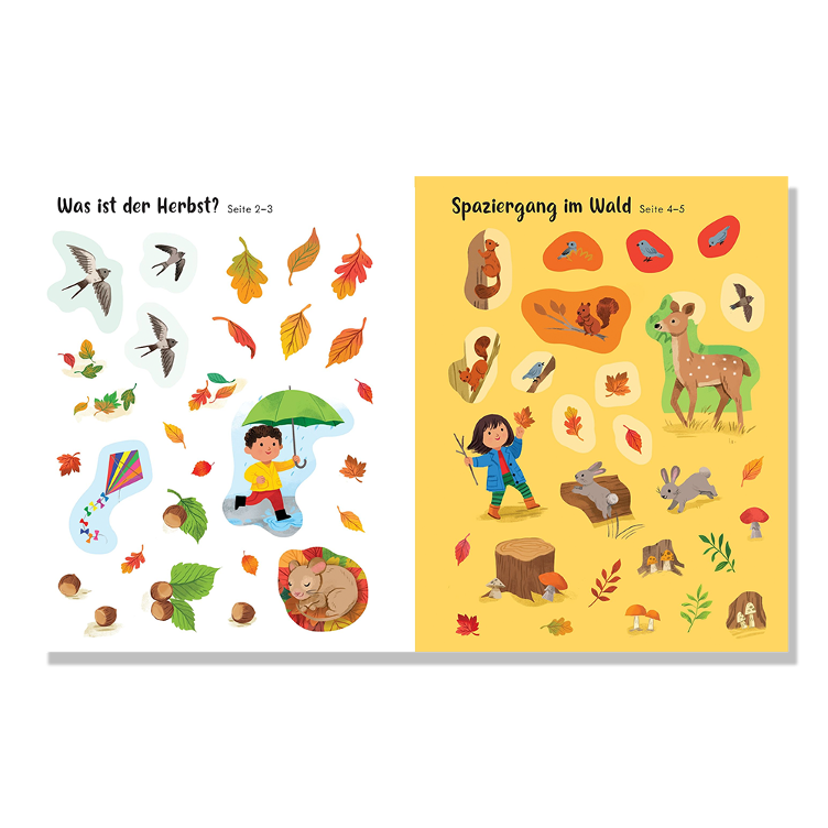 Mein erstes Stickerbuch: Bunter Herbst - 2