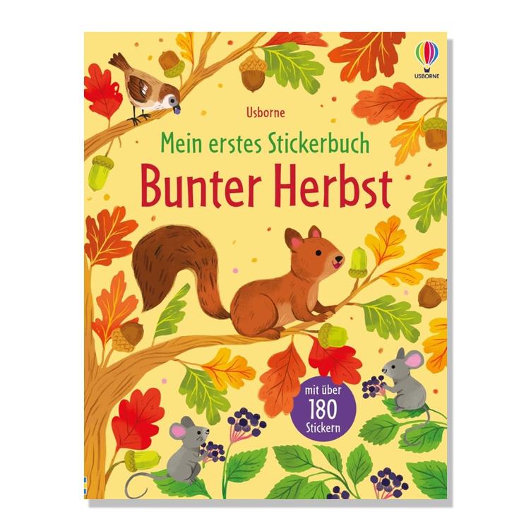 Mein erstes Stickerbuch: Bunter Herbst