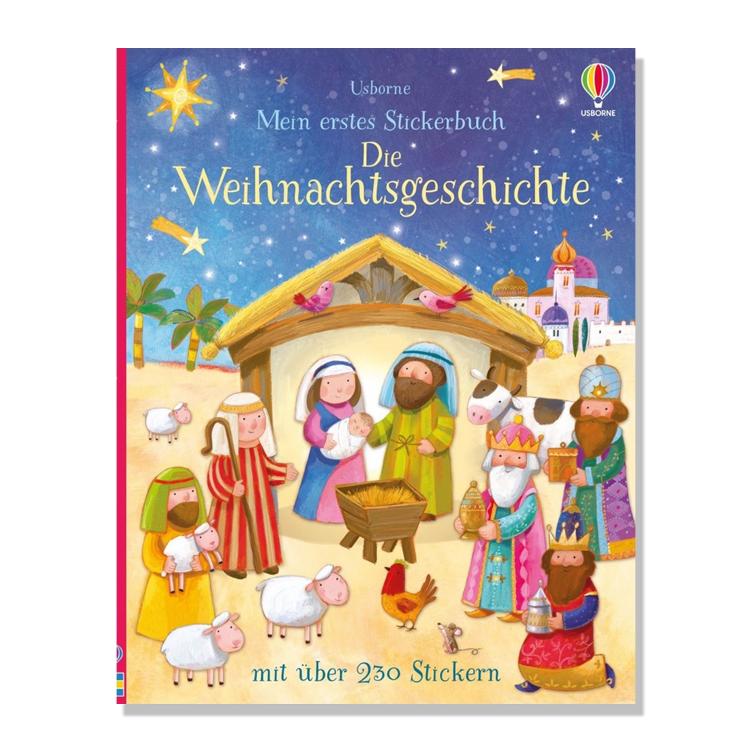 Mein erstes Stickerbuch - Die Weihnachtsgeschichte