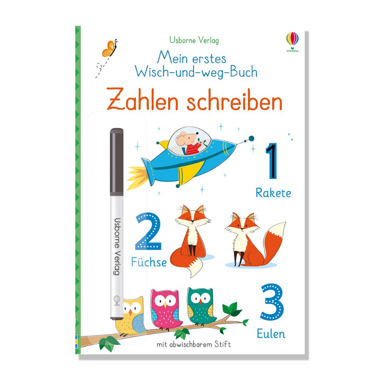 Mein erstes Wisch-und-weg-Buch: Zahlen schreiben