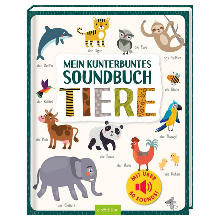 Mein kunterbuntes Soundbuch - Tiere