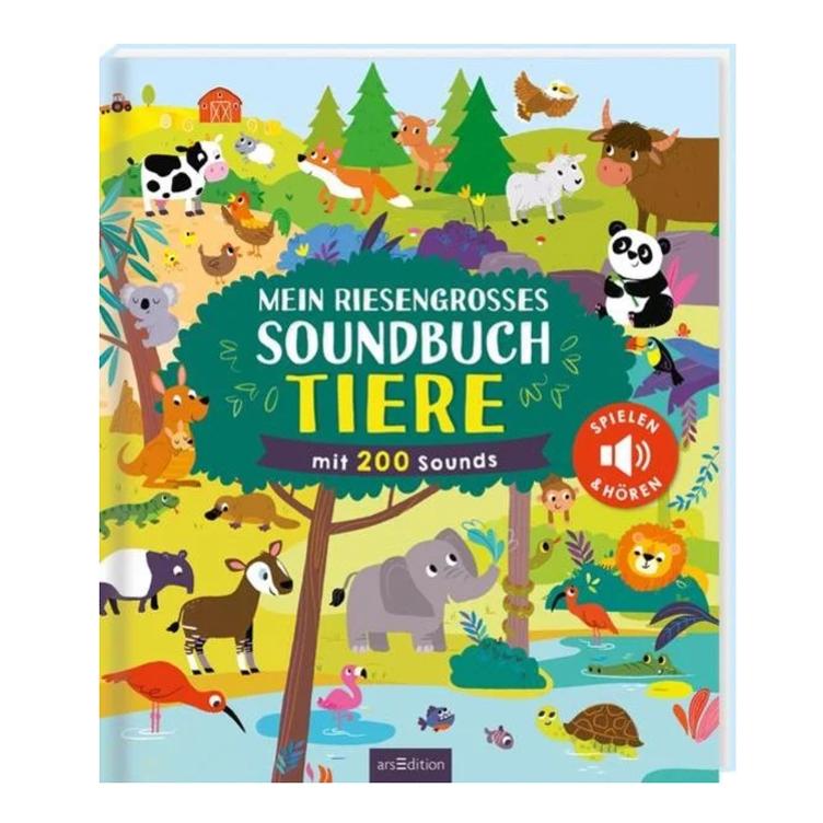 Mein riesengroßes Soundbuch Tiere - mit 200 Sounds