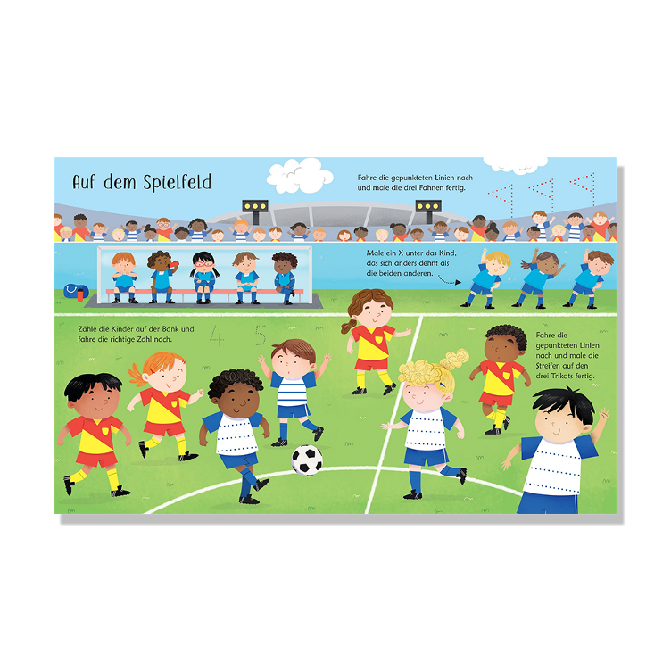 Mein Wisch-und-weg-Buch: Fussball - 1