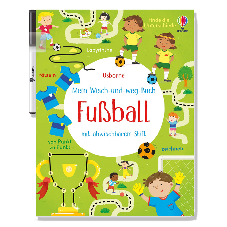 Mein Wisch-und-weg-Buch: Fussball