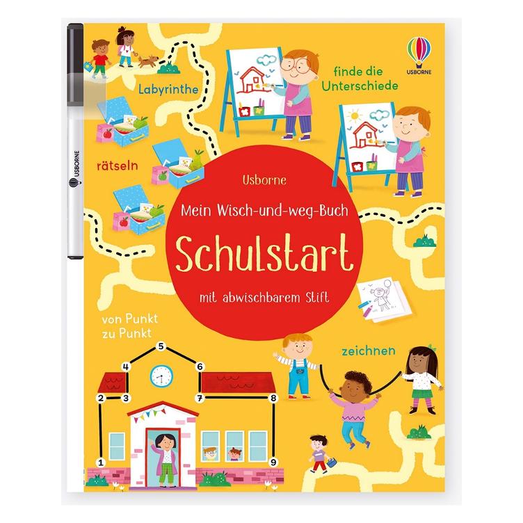 Mein Wisch-und-weg-Buch: Schulstart