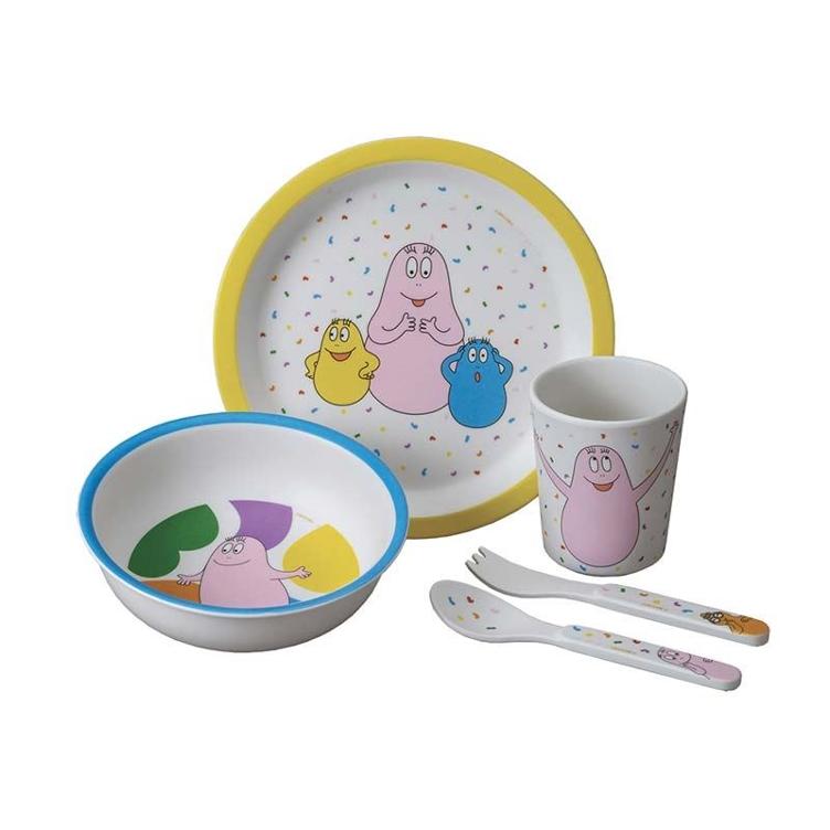 Melamin Geschirr-Set Barbapapa