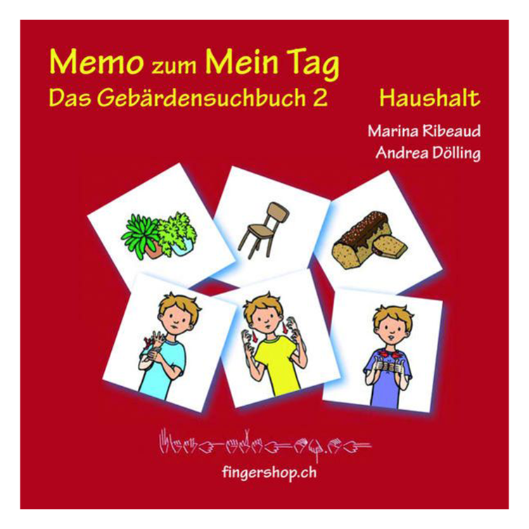 Memo Haushalt mit Gebärden