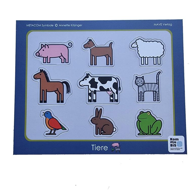 METACOM Puzzle Tiere