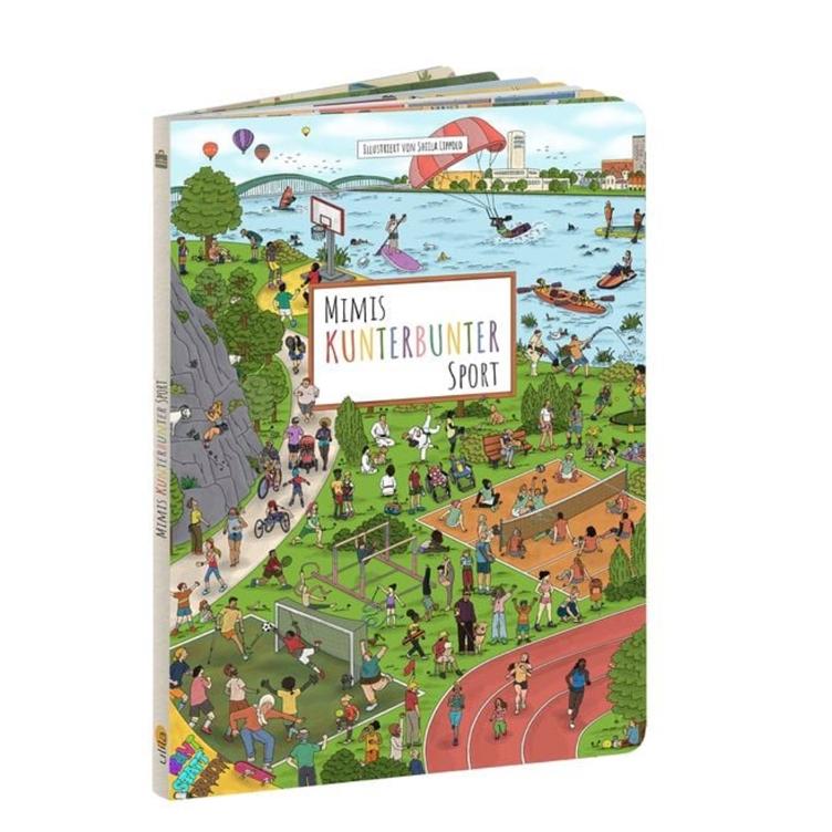 Mimis kunterbunter Sport - Vielfalt im Wimmelbuch