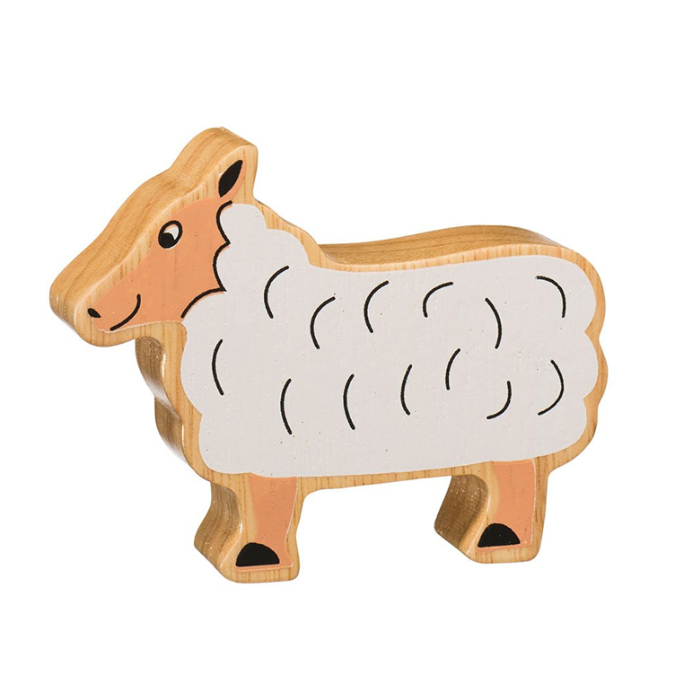 Holztier Schaf