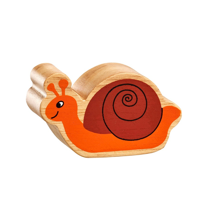 Holztier Schnecke