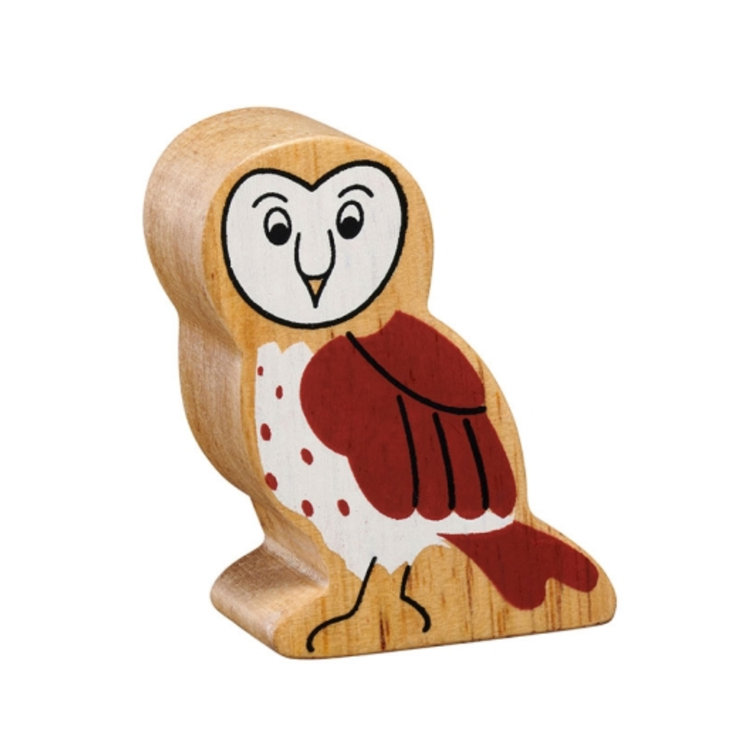 Holztier Eule