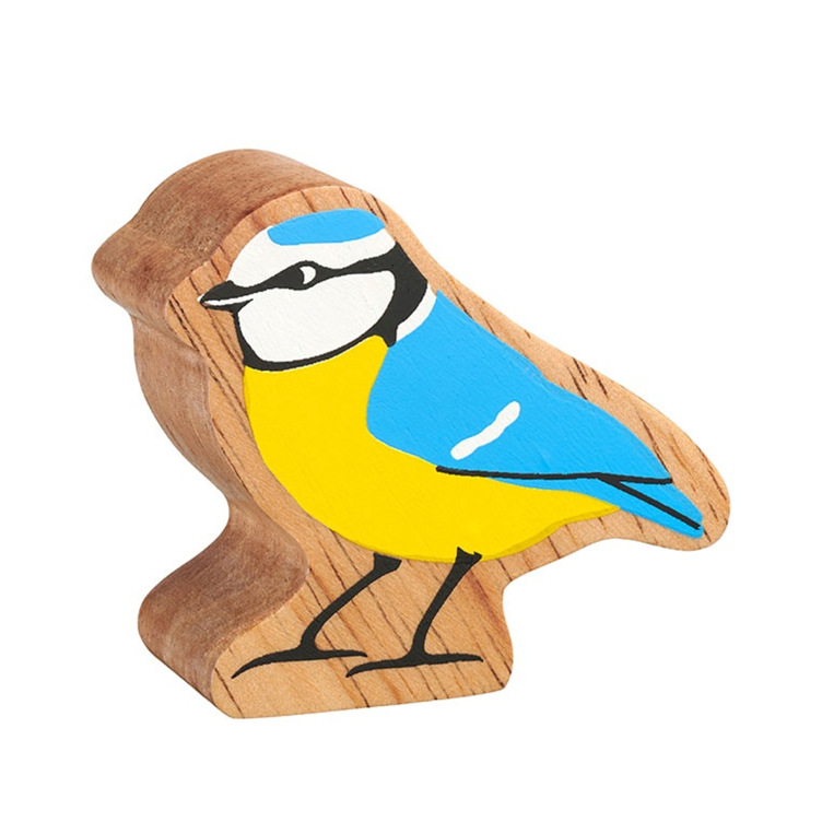 Holztier Blaumeise