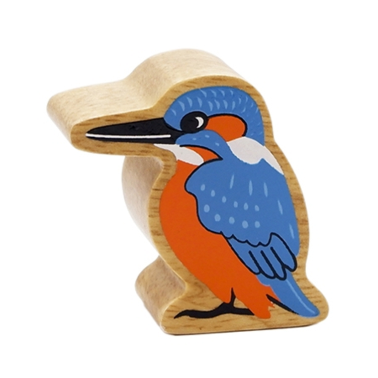 Holztier Eisvogel