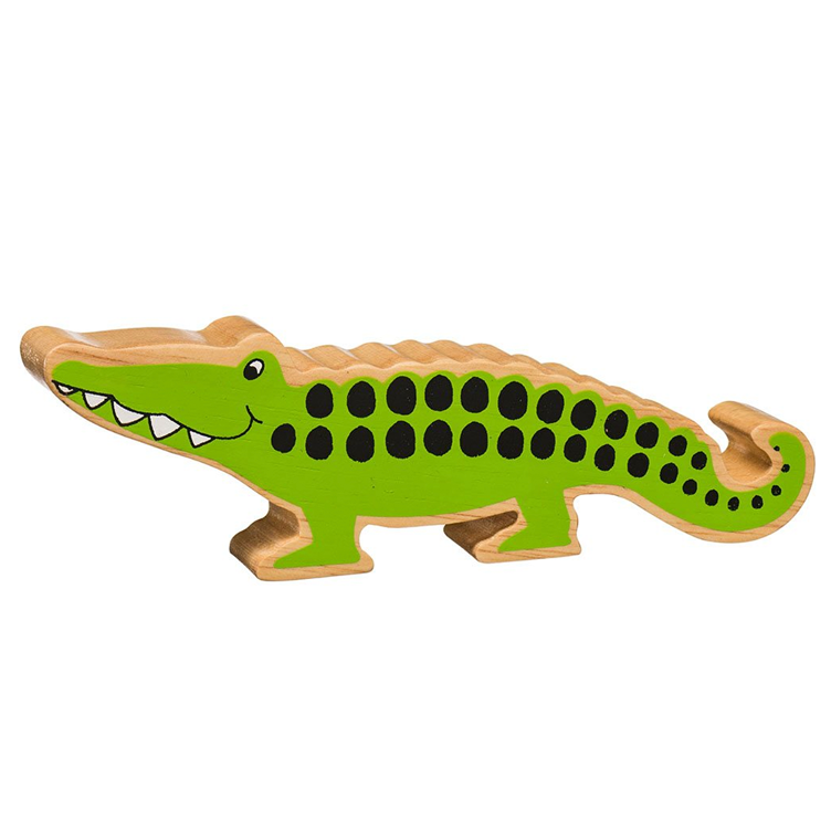 Holztier Krokodil