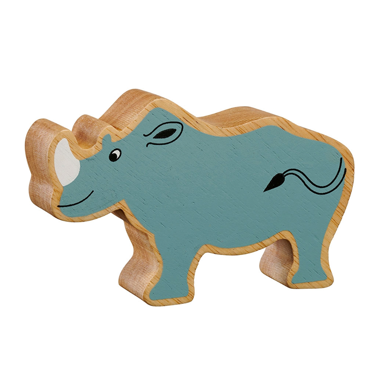 Holztier Nashorn