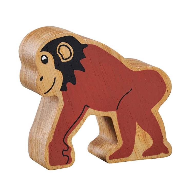 Holztier Schimpanse