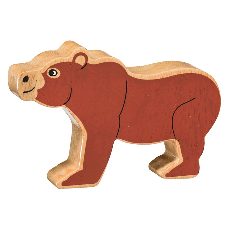Holztier Braunbär