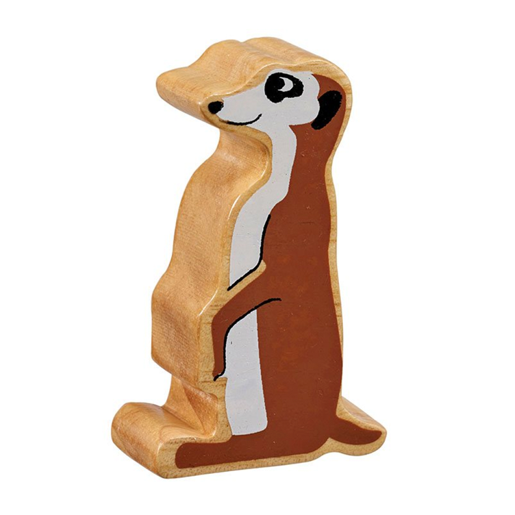 Holztier Erdmännchen