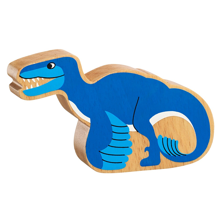 Holztier Dino Utahraptor