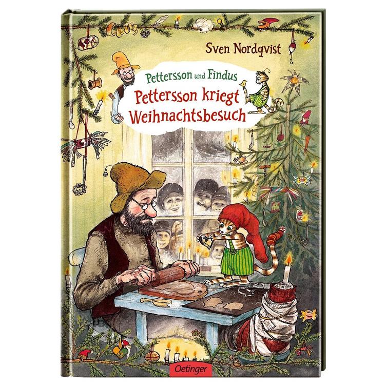 Pettersson und Findus. Pettersson kriegt Weihnachtsbesuch