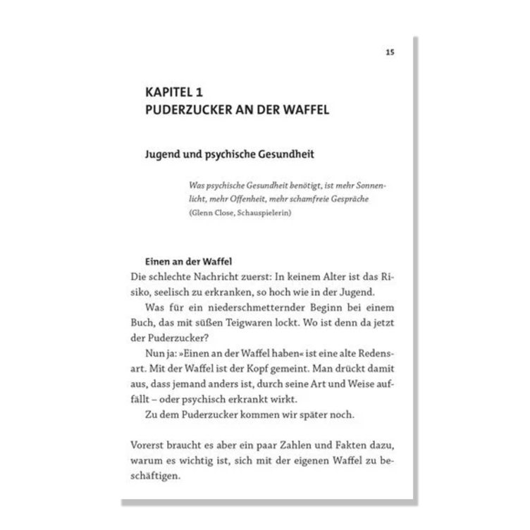 Puderzucker an der Waffel - Wie die Psyche im Gleichgewicht bleibt - 0