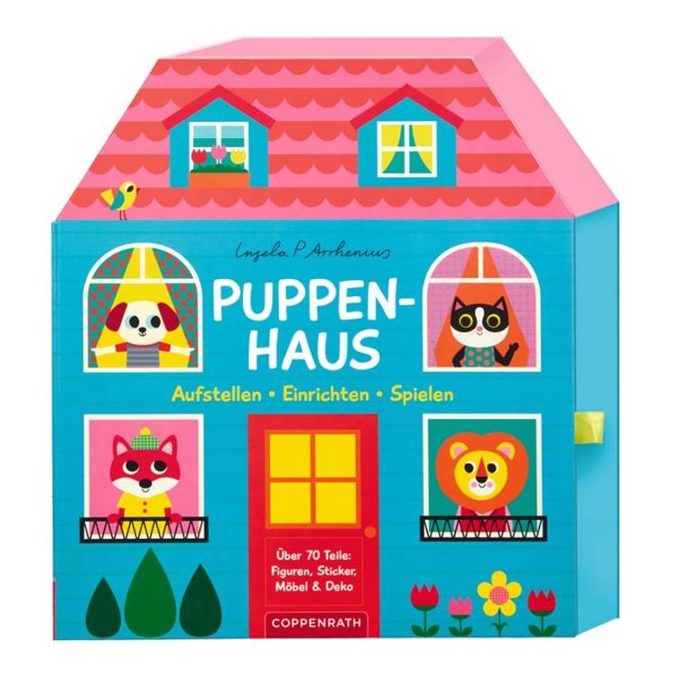 Puppenhaus - Aufstellen, Einrichten, Spielen