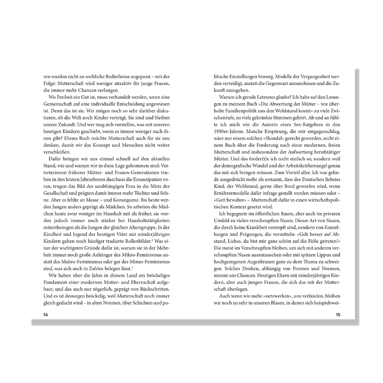 Rethinking Motherhood - Prominente Stimmen für mehr Solidarität und ein neues Mutterbild - 5