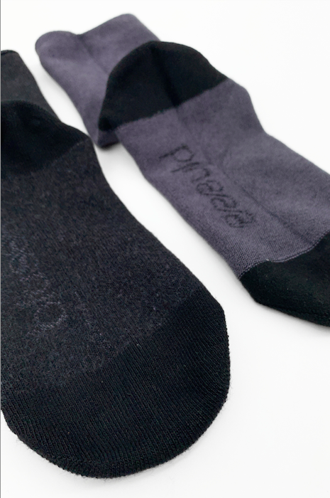 Socken reizarm in blau - 4