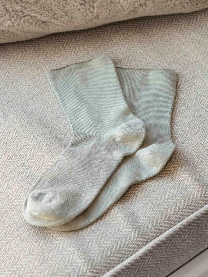 Socken reizarm in grau