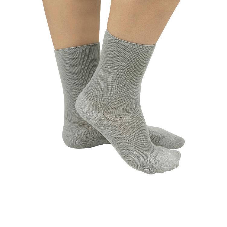 Socken reizarm in grau - 3
