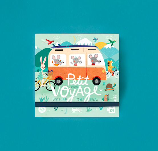 Taschenformat Puzzle Kleine Reise