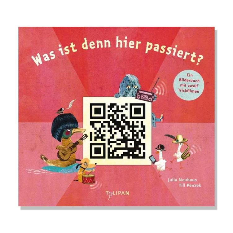 Was ist denn hier passiert? - Ein Bilderbuch mit zwölf Trickfilmen