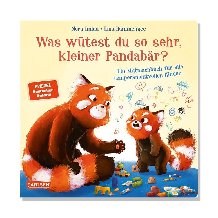 Was wütest du so sehr, kleiner Pandabär?