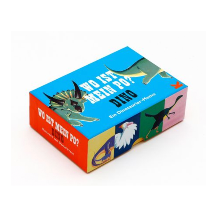 Wo ist mein Po? - Dino - Ein Dinosaurier-Memo - 1