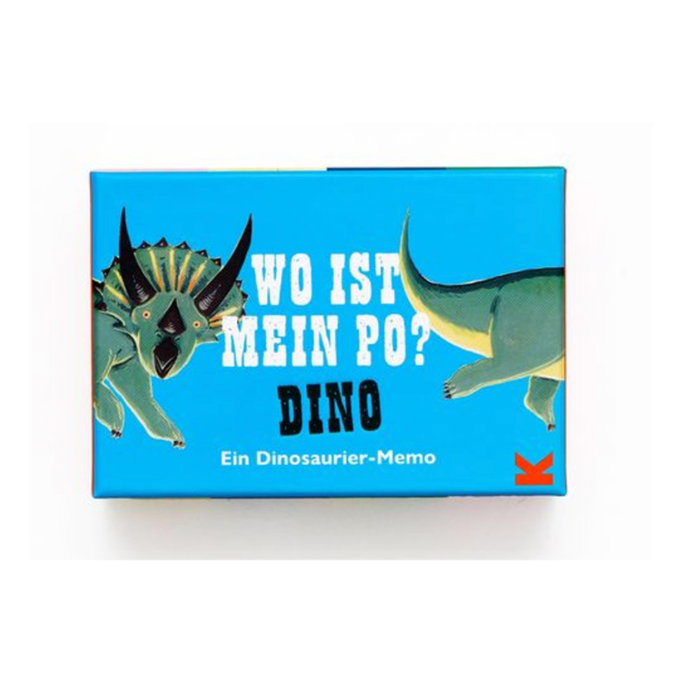 Wo ist mein Po? - Dino - Ein Dinosaurier-Memo