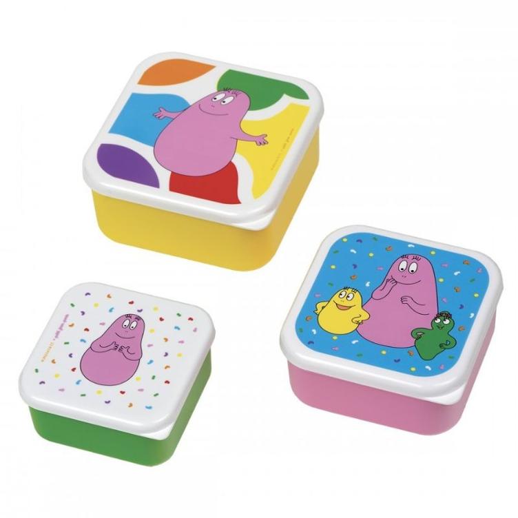 Znüniboxen 3er Set Barbapapa